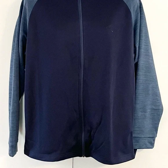 NWT Callaway Men's Golf Full Zip Track Jacket - Picture 4 of 13